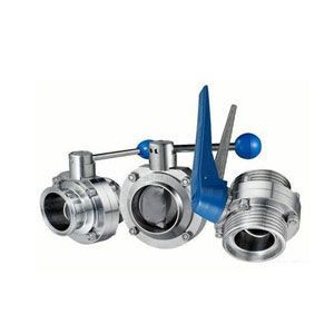 衛(wèi)生級(jí)蝶閥/電動(dòng)/氣動(dòng)/對(duì)焊式/卡箍式/外螺紋