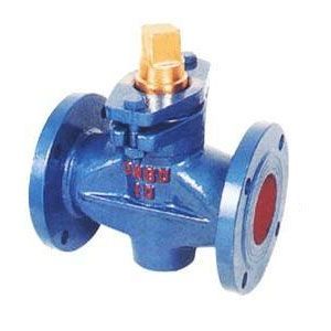 三通法蘭銅芯旋塞閥