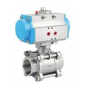 Q611F氣動(dòng)三片式內(nèi)螺紋球閥